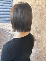 マギーヘア(magiy hair)&nbsp;magiyhair/下北沢/nico/切りっぱなしボブ×ナチュラルストレート