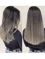 モーメント(Moment)&nbsp;大人透明感グレージュ×バレイヤージュロング