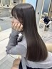 【☆梅雨必須☆】カット+柔らか縮毛矯正+クイックトリートメント