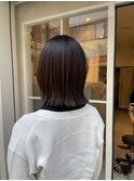 切りっぱなしボブ