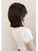 ぱっつんボブからレイヤーボブに