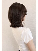 ボンド(hair salon bonD) ぱっつんボブからレイヤーボブに