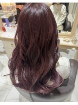 カペリベラ CapelliBella 香里園店&nbsp;ピンクパープルカラー