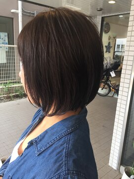 ヘアアンドスペース ベロン(hair&space velon) お洒落な大人ボブ