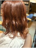 波巻きウェーブスタイル