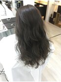 白髪染めでも透明感を!ナチュラルアッシュブラウン