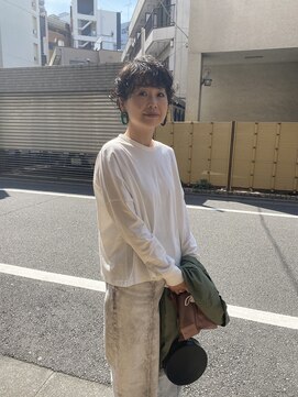 リルシェアサロン(RiRe share salon) 黒髪ショートパーマ