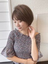 オーロ 緑地公園店(ORO)&nbsp;イメチェンしたい人必見。丸顔さんの似合うショートヘア