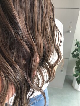 エイト 沖縄豊崎店(EIGHT toyosaki) 【EIGHT 豊崎】お客様スタイル_ミルクティーグレージュ