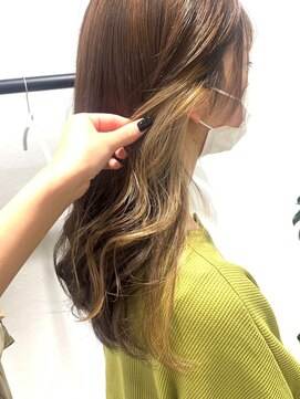 ビューバイネオリーブ 用賀店(Beau'r by neolive) テラコッタデジタルパーマくすみブルー韓国マッシュミニウルフ