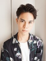 マイロ(mailo) サイドパート×かき上げヘア