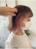 ホワイティピンク×ブラウンベージュ♪♪