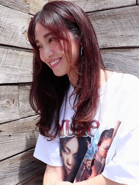 アレンヘアー 名古屋店(ALLEN hair) ナチュラル可愛いセンターパーツ