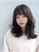 【kakan鎌倉】暗髪パールグレージュカラー