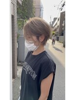 パブロ(Pablo)&nbsp;ショートヘア　×  ホワイトベージュ
