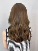 オリーブロング_グレージュカラーボブウルフ_ba405561