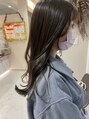 ベルバイヘアスイッチ(by hairswitch)&nbsp;顔周りの後毛作りたい方急増☆下ろしても結んでいても可愛い♪