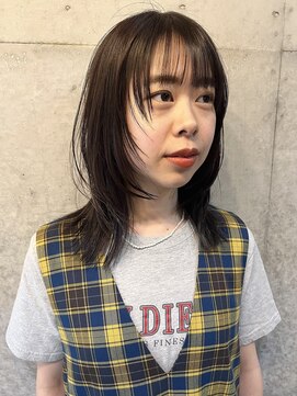 アイフィ(iFY) 【iFY 千葉】顔まわりレイヤー×暗髪 style