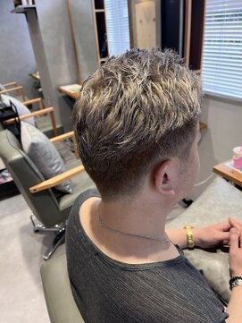 ビス フルール 日暮里店(Vis fleur) ダブルカラー/シルバーカラー/メンズ