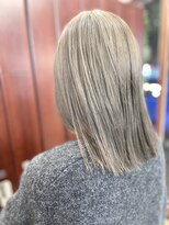 ヘアセラピー サラ 北仙台店(hair therapy Sara) グレージュ/ハイトーン/ダブルカラー