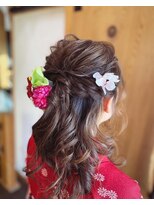 アイズ(aiz)&nbsp;ハーフアップ