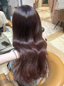 ロンドローズ 名古屋(Lond damaskRose) 学割 ブリーチなしダブルカラー ブリーチ 髪質改善 ボブ 561