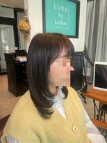 ルナバイルヴェール(LUNA by LeVert)&nbsp;ミディアムレイヤー　顔まわりレイヤー