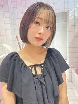 ココ なかもず店(COCO) レイヤーカット/ボブ/髪質改善/チェリーブラウン