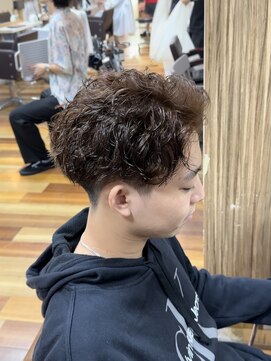 イエローコーン 金沢文庫店(YELLOW CORN) カット+カラー×ツイストスパイラルパーマ