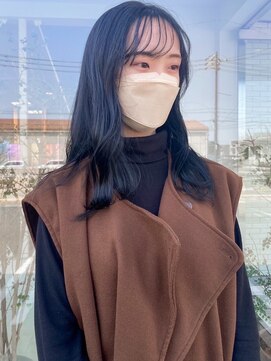 シー 白楽町エスパーク店(she.) ミディアム×レイヤーカット