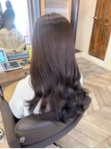 ◎ ワンカラーで明るめラベンダーグレージュ
