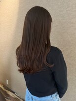 ビファインべクス(Befine becs) ロングヘア大人可愛いチョコレートブラウンカラー