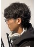 【メンズ・直毛改善】カット+パーマ各種　￥8900～
