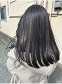 ダークな透け感カラー