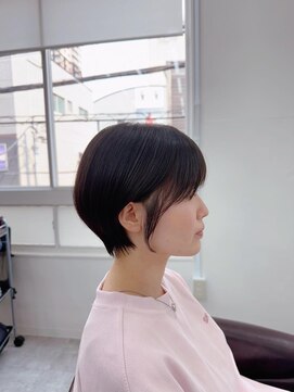 【sii.北千住】乾かして決まるショートボブ