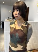 前上がりボブ