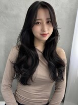 ソヨン 西小倉店(SOYON)&nbsp;長めバング×ワンホンロング