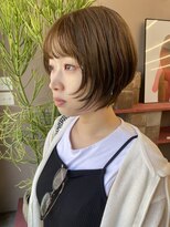 フェンヘアーアイス 中目黒(Fen.hair ici)&nbsp;20代30代大人可愛い小顔ボブ丸みショートウルフカット
