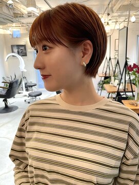 トリコ アヴェダ ららテラス北綾瀬(tricot AVEDA) ショートヘア/小顔ショート/似合わせショート/耳かけショート