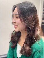 ジエクト 本店(The Ect)&nbsp;韓国風巻き/マロンベージュ/ダークカラー