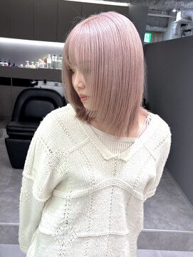 ロテ 名古屋 名駅店(Lote.) ミディアムヘア/デザインカラー/フェイスフレーミング/名古屋