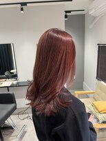バロン(baron.)&nbsp;ブリーチなしカラー バーガンディ