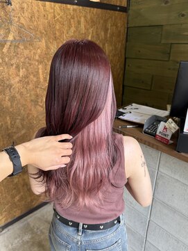 ピンズ(Pins) ローズピンク×ピンク