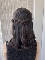 オッジバイケンジ(oggi by KENJE)&nbsp;【亜衣莉】結婚式ヘア/横浜ヘアアレンジ/ゆるふわ/ハーフアップ