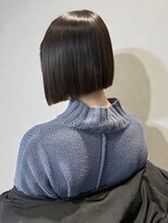 シエル バイ ケンジ 登戸 生田(CIEL by KENJE)&nbsp;顎下2cm切りっぱなしタッセルボブ20代