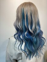 トゥーン 川崎店(TOON)&nbsp;インナーカラーブルー/シルバーカラー/アンブレラカラー