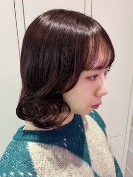 ラルムバイシー 新宿(LARME by Sea) 『Rio』ショコラピンク/ピンクブラウン/ブリーチなしカラー/新宿