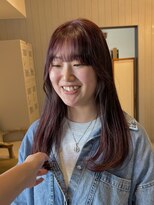 メゾン ノエラ(Maison Noella)&nbsp;【須田】高発色！レッドカラー♪