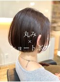 レイヤーカット/顔周り/前髪カット/ショート/ボブ/銀座駅