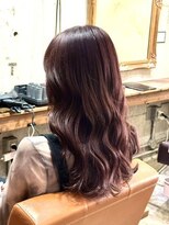 美容室カードル 新小岩店(Cadre) ブリーチなし高発色カラー/コテ巻きスタイル/新小岩